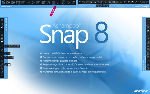 Ashampoo Snap 8 Functions
