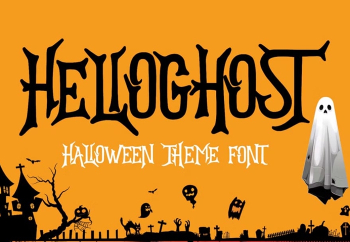 20 e oltre fonts per Halloween