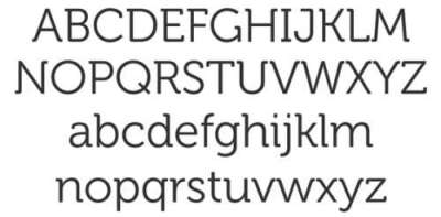 30 fonts gratis Serif minimali