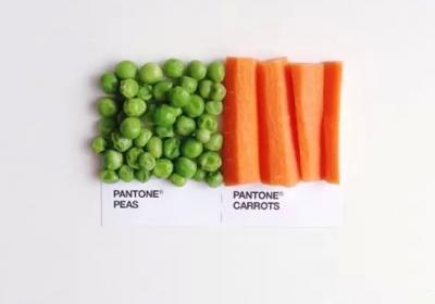 7 immagini di cibo in color pantone
