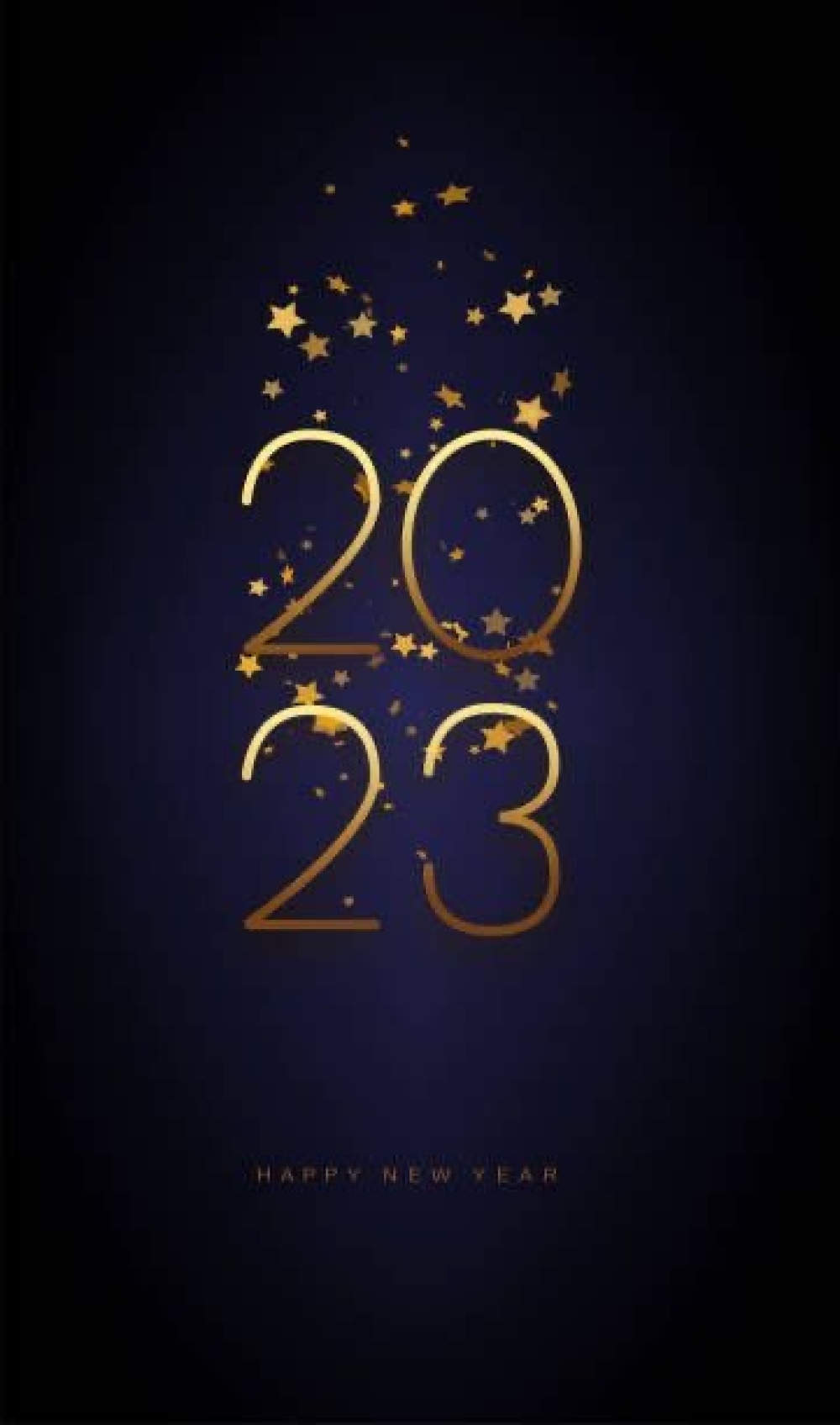 7 sfondi Happy new Year 2023 smartphone