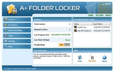 A + Folder Locker
