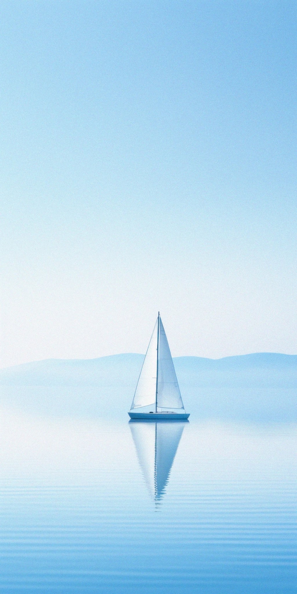 Boat Alone Blue
