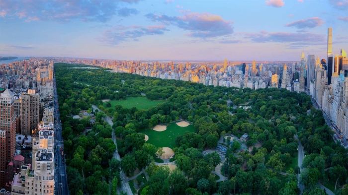 Central Park New York e Cielo