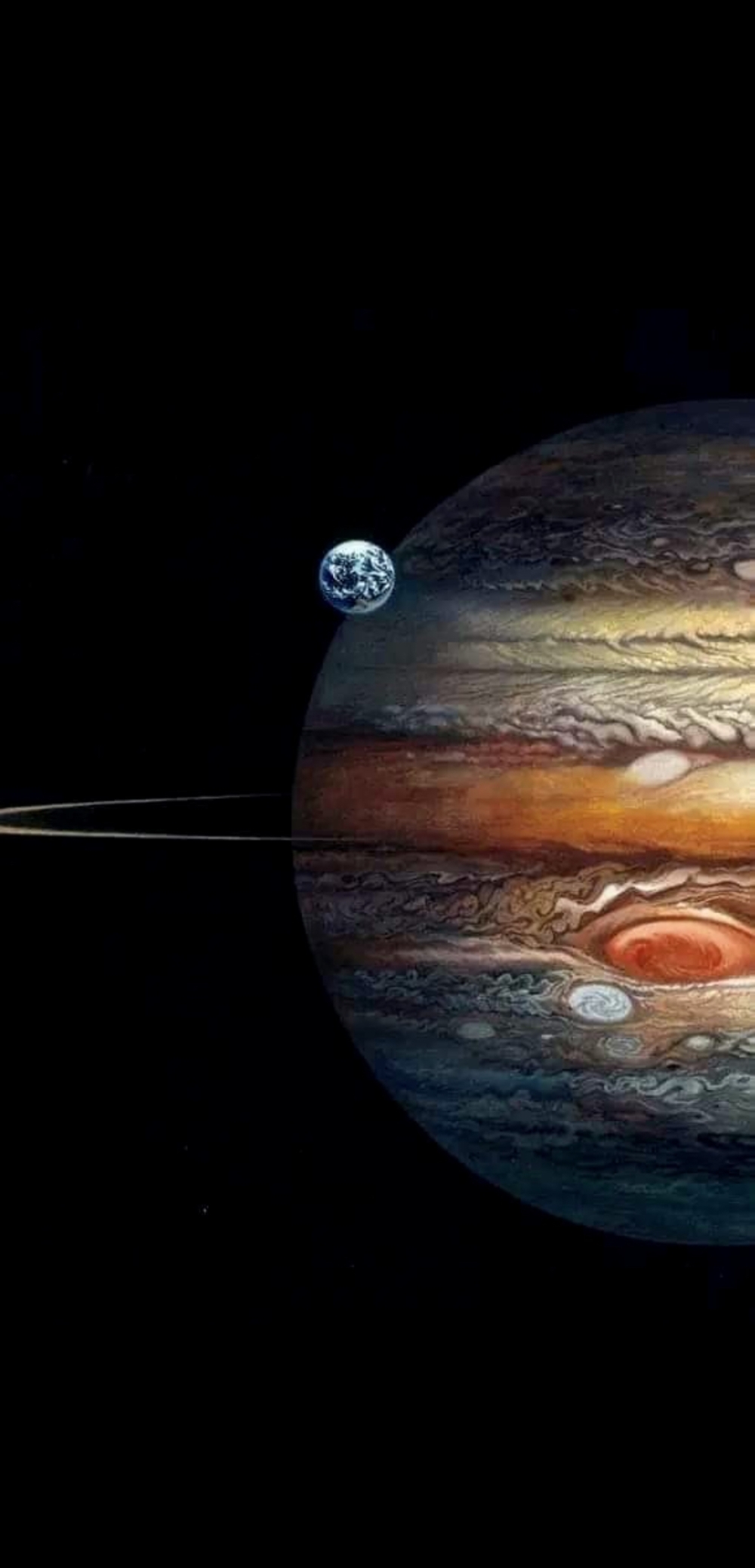 Earth vs Saturn