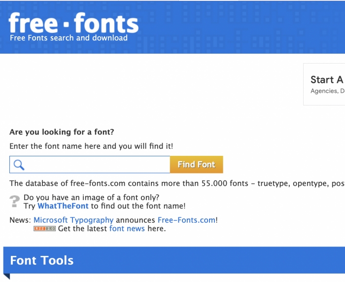 Free-fonts