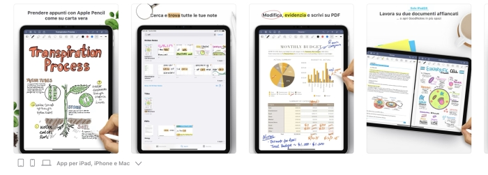 Goodnotes: Applicazione per prendere appunti digitali con iPad ...