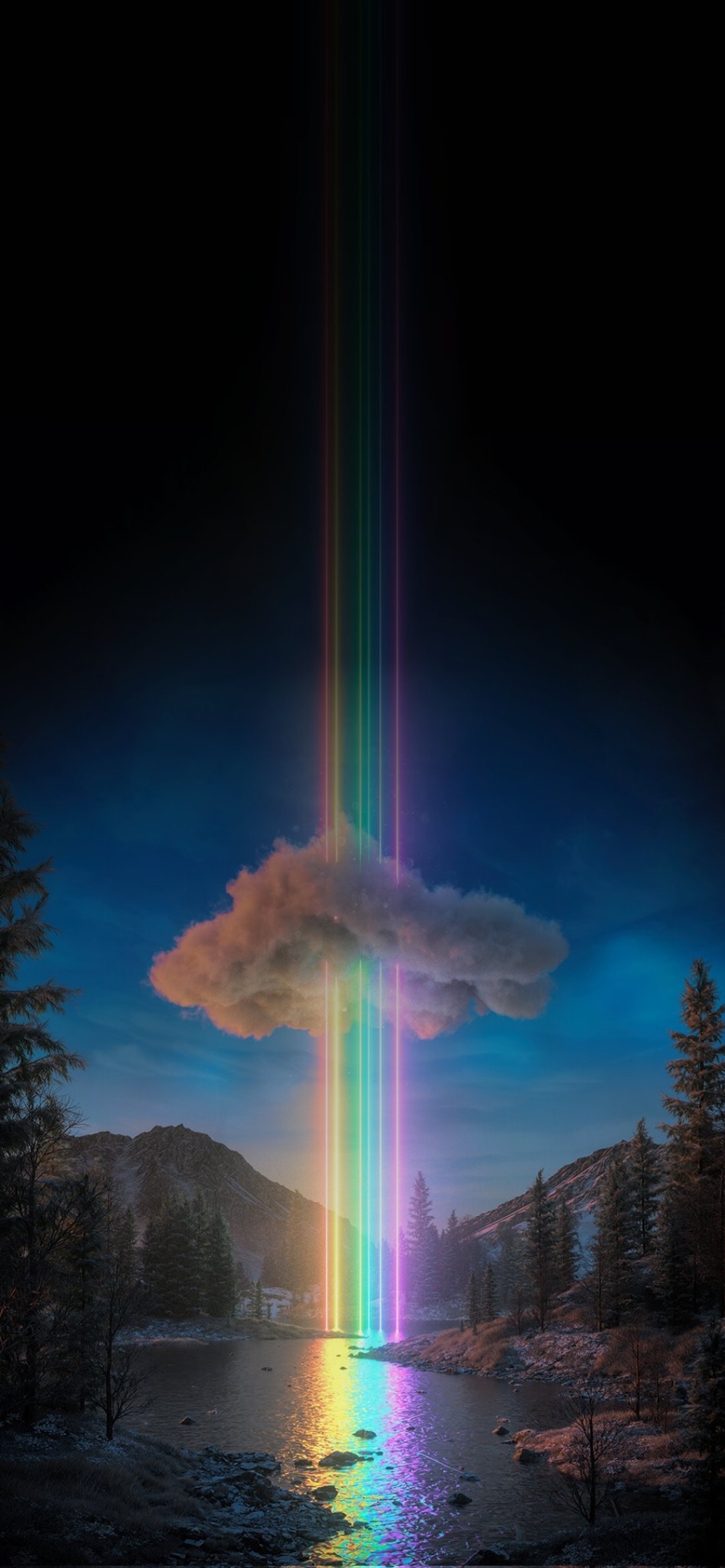 Rainbow in Cloud