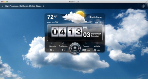 Weather Live for Mac