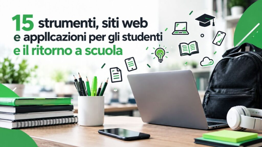15 strumenti, siti web e applicazioni per gli studenti e il ritorno a scuola