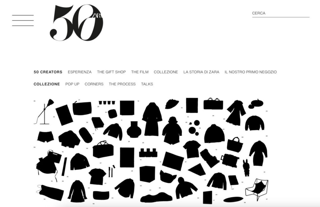 50 creators per Zara e i suoi 50 anni di storia