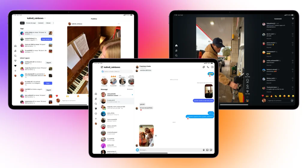 Finalmente Instagram arriva su iPad. Un debutto atteso da 15 anni