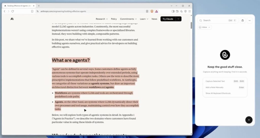 Snagto: salvare rapidamente ciò che conta su Windows